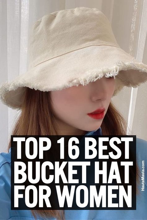 Be the best dressed on your vacay adventures with these 16 dreamiest bucket hat picks for making summer outfits truly stand out! From romantic Broderie Anglaise cotton to modern graphic prints, find inspiration for destination events, long weekends, and aspirational staycations in fresh trend-leading looks. Cotton Hats For Women, Bucket Hats For Women, Beach Bucket Hat, Bucket Hat Outfit, Trending Hats, Bucket Hat Style, Travel Hat, Summer Hats For Women, Cashmere Fabric