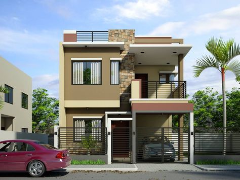 2 Story House Design, House Plans 2 Storey, Double Storey House Plans, Two Storey House Plans, Philippines House, Philippines House Design, 3 Storey House Design, 3 Storey House, Philippine Houses