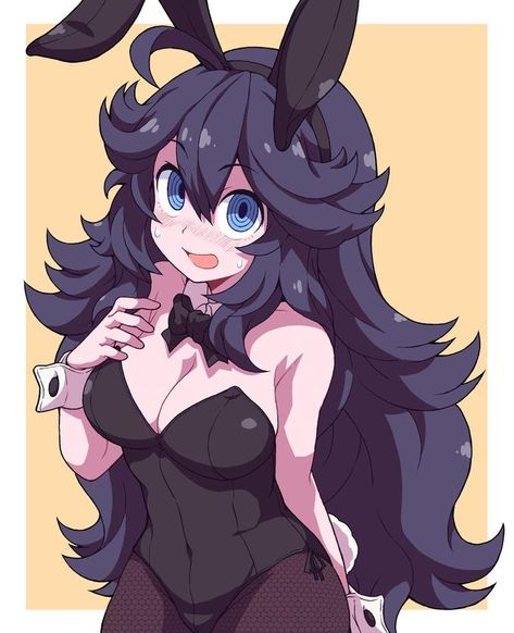 Hex Maniac, Bunny Suit, An Anime, Anime Character, Black Hair, Wattpad, Hair, Anime, Blue