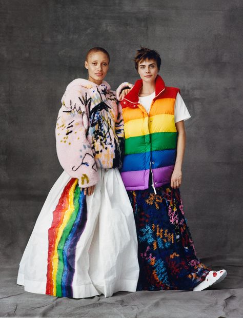 Power Dressing: Charting the Influence of Politics on Fashion | Vogue Fashion Activism, Lgbtq Poster, Lgbtq Fashion, Mod Clothing, Adwoa Aboah, Positive Quotes For Women, Look Festival, Garment Workers, Christopher Bailey