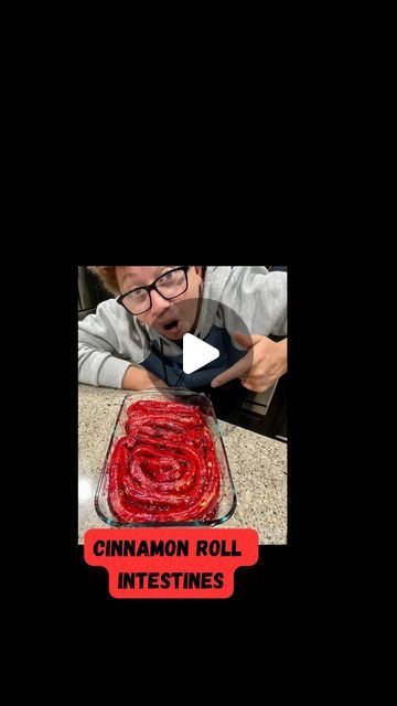 Sherrean Walker on Instagram: "Cinnamon Roll Intestines: The Most Terrifyingly Delicious Treat This Halloween 🎃

Get ready to spook your guests with these gruesome Cinnamon Roll Intestines! This terrifyingly delicious treat might look unsettlingly real, but the flavor is to die for. 😱

How to create this spine-chilling masterpiece:

Unravel each cinnamon roll into long strips.
Grease your dish, then twist and arrange the strips into a creepy intestinal pattern.
Bake according to package instructions.
Infuse red food dye into the frosting until it transforms into a bloody crimson hue.
Microwave the frosting for 15-20 seconds to make it thinner and more blood-like.
Drizzle the “bloody” frosting over the rolls, and serve up the spookiest snack of the season!

#bloodycinnamonroll #halloweenf Halloween Eats Ideas, Cinnamon Roll Intestines, Red Food Dye, Scary Food, Spooky Snacks, Happy Haunting, Meat Food, Scary Things, Food Dye