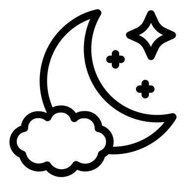 Shape Icons, Shape Png, Shape Icon, Night Nature, Dibujo Simple, Cute Easy Doodles, Small Drawings, Easy Doodle Art, Moon Night