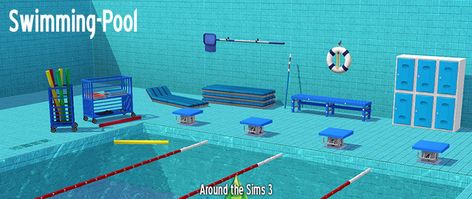 Around the Sims 3 | Swimming-pool CC to redecorate... - Around the Sims Sims 3 Custom Content, Sims 3 Cc Finds, The Sims 4 Packs, Sims 4 Teen, The Sims 3, Sims 1, Pool Equipment, Life Is Strange, Sims 4 Cc