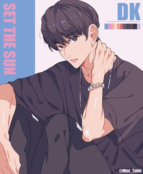 DK FANART | cr.tumblr @taejunu Dk Fanart Seventeen, Dk Seventeen Fanart, Seventeen Dk Fanart, Seventeen Anime Fanart, Dokyeom Fanart, Dk Fanart, Seventeen Art, Svt Fanart, Seventeen Fanart