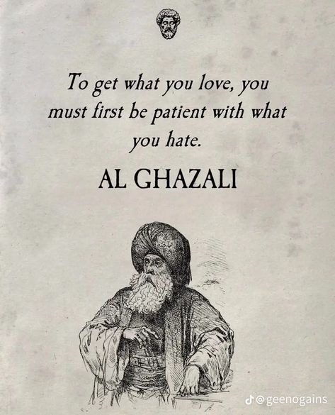 Al Ghazali, Instagram Thoughts, Animal Tattoo Ideas, Stoicism Quotes, Stoic Quotes, Strong Mind Quotes, Philosophical Quotes, Getting A Tattoo, Minimalist Tattoos