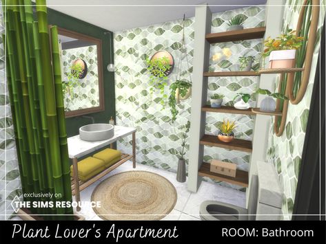 A.lenna's Plant Lover's Apartment - Bathroom Converted Shed, Modern Rustic Cabin, Shed Tiny House, Micro House, Apartment Bathroom, English Country House, Island Living, Apartment Kitchen, Boho Living