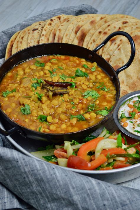 Split Chana Dal Fry - My Vegetarian Roots Chana Dal Fry Split Chana Dal Recipes, Mughalai Recipes, Ramadan Recipe, Dal Fry, Yellow Food, Chana Dal, Weekly Meals, Dal Recipe, Yellow Foods