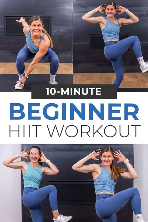 Low Intensity Cardio At Home, Easy Cardio Workout At Home For Beginners, 10 Minute Hiit Workout At Home, Beginner Cardio Workout At Home, 10 Min Cardio Workout, Low Impact Workout At Home, Beginner Hiit Workout, Beginner Hiit, 10 Minute Cardio Workout