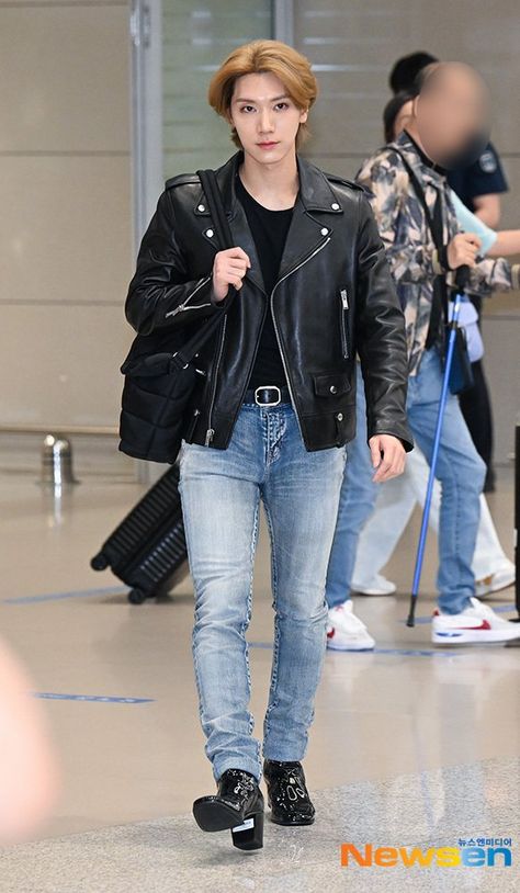 Ten Lee, Nct Ten, Lee Young, Airport Look, Incheon, Airport Style, Bangkok Thailand, Kpop Fashion, International Airport