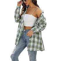 Flannel Shirts For Women, Women Flannel, Womens Flannel, Shirts Oversized, Buffalo Plaid Shirt, Plaid Shirt Women, Denim Jacket Fashion, Green Flannel, Womens Flannel Shirt