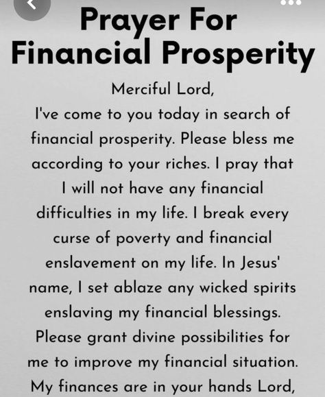 Strong Prayers, Prayer For Finances, Business Prayer, Financial Breakthrough, Financial Prayers, Financial Blessings, Prayer Strategies, God Promises, Money Prayer