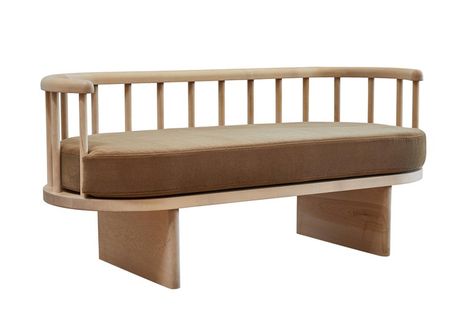 American Sofa, Vintage Settee, Settee Bench, Back Bone, Contemporary Seating, Minimalism Interior, Patio Seating, Settee, Ottoman Bench