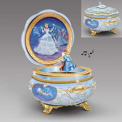 Disney Music Box, Bradford Exchange Disney, Disney Rings, Disney 50th Anniversary, Disney Musical, Music Box Vintage, Disney Princess Cinderella, Baby Alive Dolls, Fotografi Vintage