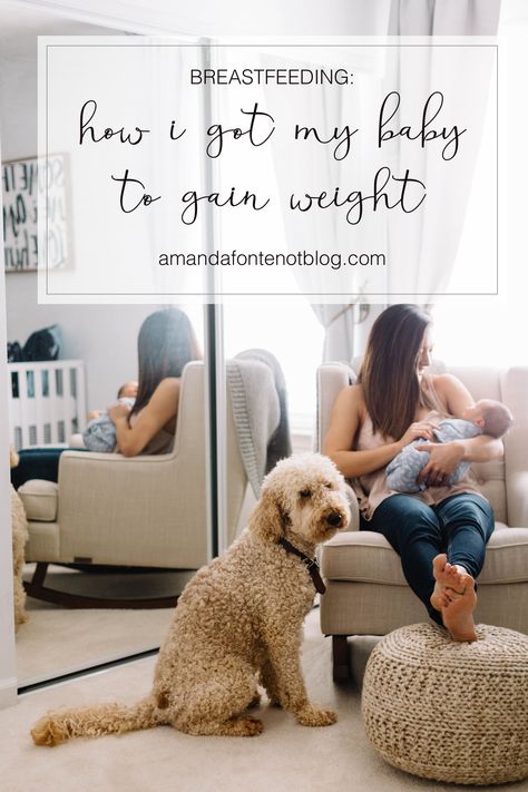 Breastfeeding: How I Got My Baby to Gain Weight | Amanda Fontenot Blog  motherhood, breastfeeding, baby weight, breastfeeding tips Amanda Fontenot, Breastfeeding Baby, Reading Diy, Breastfed Baby, To Gain Weight, Baby Weight, Breastfeeding Tips, Gain Weight, First Time Moms