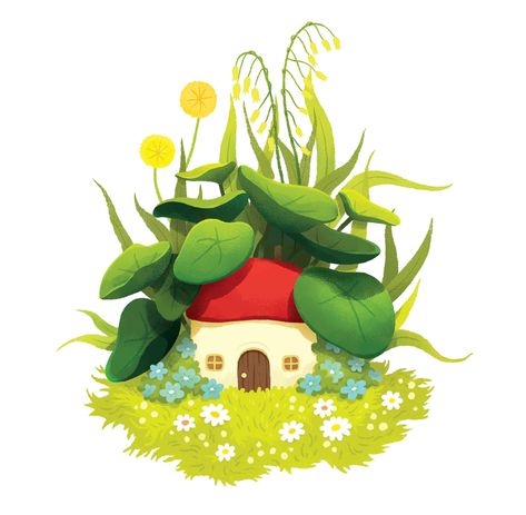 Owl Character, Frog House, Bird Cute, Isometric Art, Picture Books Illustration, Childrens Books Illustrations, Soft Wallpaper, Wacom Intuos, House Drawing