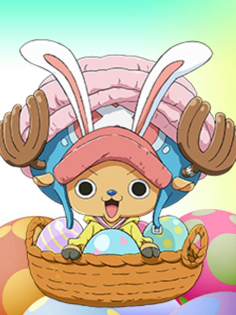 Happy Easter Anime, Anime Easter, Speed Draw, Anime Disney, Tony Tony Chopper, Tony Chopper, Easter Wallpaper, Easter Pictures, Holiday Wallpaper