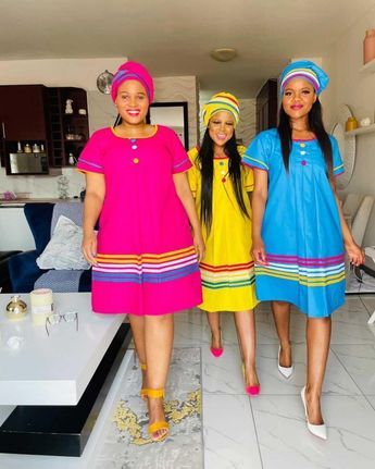 Latest Mopedi Attires And Sepedi Tradition wedding Attires In 2022 Pedi Traditional Dresses, Sepedi Traditional Attire, Pedi Traditional Attire, Sepedi Traditional Dresses, South African Traditional Dresses, African Traditional Wear, African Attire Dresses, Shweshwe Dresses, Traditional African Clothing