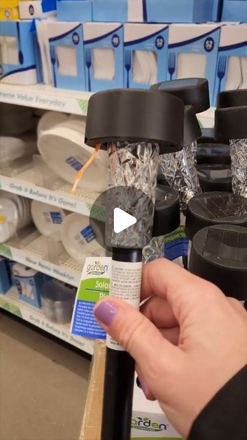 Hometalk on Instagram: "Dollar Tree Solar Light Hack .🥒💡😱 Dollar Tree" Solar Light Hacks, Solar Chandelier, Solar Patio Lights, Solar Lights Diy, Solar Light Crafts, Dollar Tree Hacks, Pickle Jar, Store Hacks, Sticky Labels