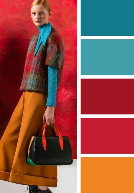 Colour Palette Outfit, Colour Combinations Clothes, Fall Color Nails, Colour Combinations Fashion, Color Combos Outfit, Color Blocking Outfits, Color Combinations For Clothes, Color Nails, Fall Color Palette