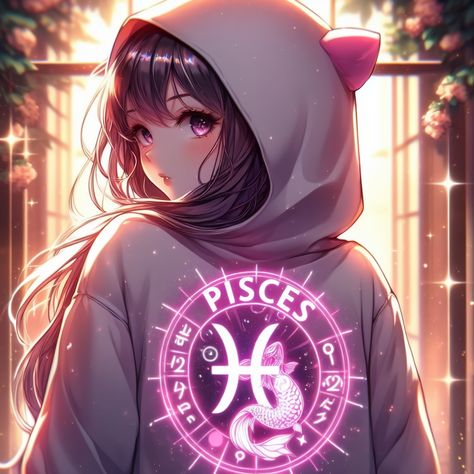 Pisces Anime, Zodiak Pisces, Pdp Couple, Matching Christmas Pfp Friends, Pisces Girl, Anime Zodiac, Love Wallpapers Romantic, Avatar Cartoon, Goth Wallpaper