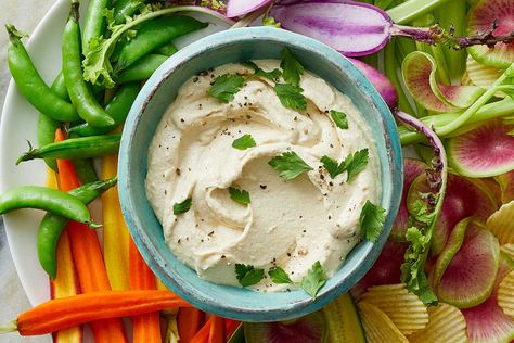 Garlicky Caesar Dip Recipe Caesar Dip, Blanched Vegetables, Labneh Dip, Summer Appetizer Recipes, Sunday Cooking, Best Dip Recipes, Puppy Bowl, Cranberry Jam, Christmas Recipes Appetizers