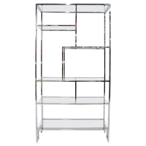 Beautiful shelf unit/étagère by Milo Baughman. Timeless design style. Modern Swivel Chair, Metal Bookcase, Design Institute, Modern Shelf, Modern Dining Room Tables, Storage Cabinet Shelves, Modern Bookcase, Dining Room Chairs Modern, Milo Baughman