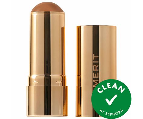 Check out this product at Sephora.com - MERIT Bronze Balm Sheer Sculpting Bronzer - Clay Deep Skin, Birthday Wishlist, Bronzer, Sephora, The Balm