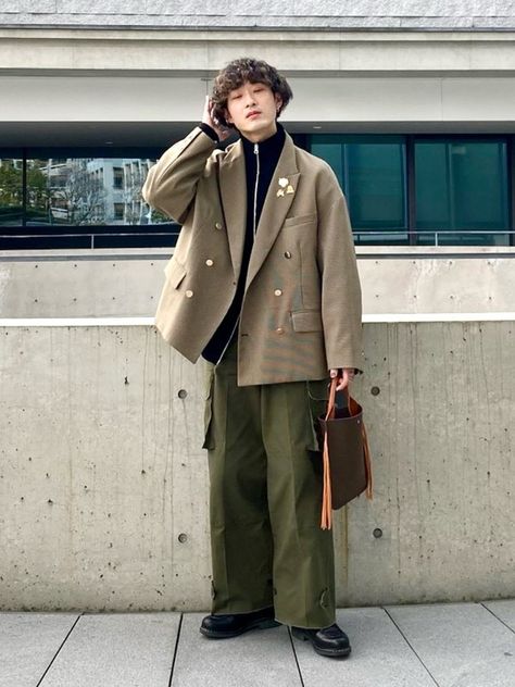 60s Outfit, Japanese Mens Fashion, Sick Clothes, Soft Boy, Fits Inspo, Men Wear, Winter Fits, Well Dressed Men, Fashion Design Clothes