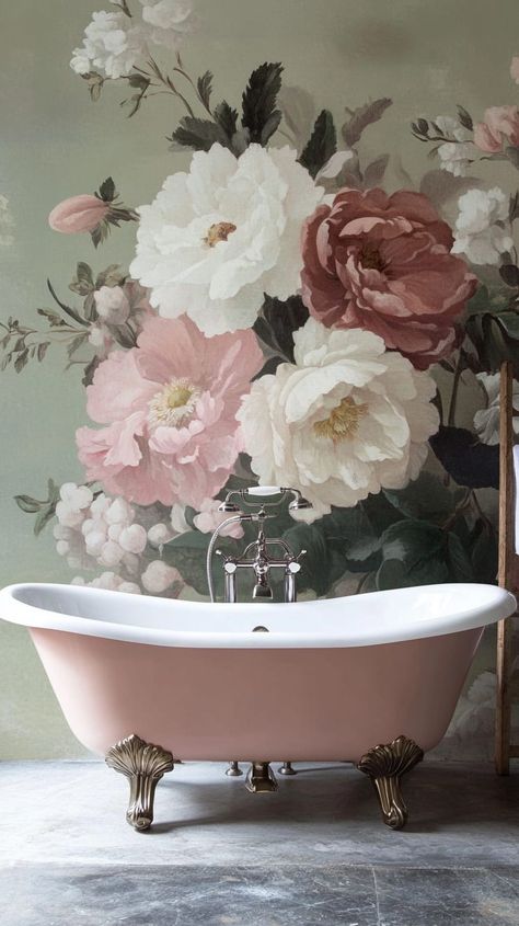 Floral bathroom ideas