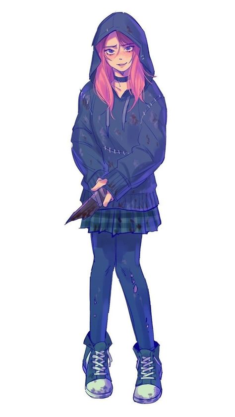 Apocalypse Clothing, Zombie Apocalypse Outfit, Zombie Clothes, Creepypasta Oc, Cute Zombie, Ideal Girl, Apocalypse Art, Art Outfits, Dead By Daylight