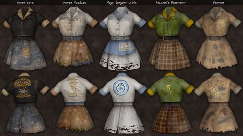 Commonwealth Mini Dresses Vanilla-CBBE-JB at Fallout 4 Nexus - Mods and community Fallout 4 Mods Clothes, Fallout 4 Outfits, Fallout 4 Outfit Ideas, Fallout Clothes, Fallout Clothing, Fallout Sims 4 Cc, Sims 4 Fallout Cc, Fallout Outfits, Skyrim Clothes