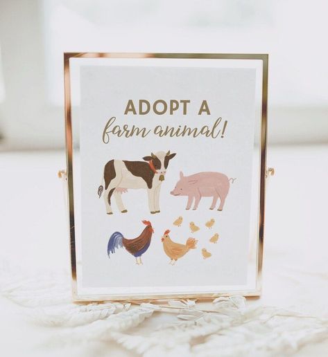 This Banners & Signs item is sold by LittleFolkPrintables. Ships from United States. Listed on Nov 27, 2022 Adopt A Farm Animal Party Favor, Animal Farm Birthday Party, Adopt A Farm Animal, Levi Birthday, Barnyard Bash, Farm Theme Birthday, Farm Animal Party, Farm Animal Birthday, Farm Birthday Party