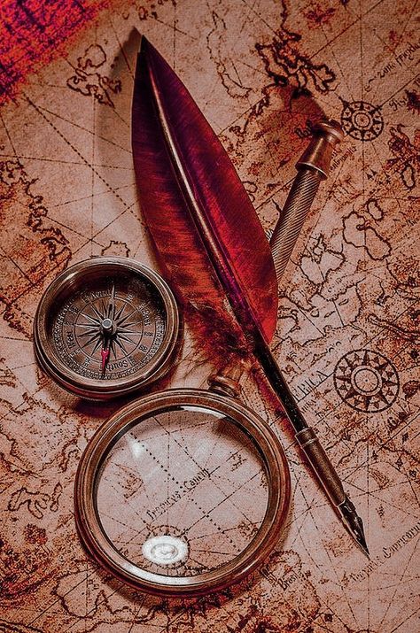 Compass Wallpaper, Pirate Ship Art, Gryffindor Aesthetic, Amazon Affiliate Marketing, Quill Pen, Pirate Art, Images Harry Potter, Hogwarts Aesthetic, A Compass