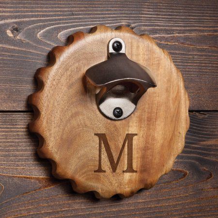 Bottle Opener Diy, Diy Bottle Opener, Beer Cap Holder, Cnc Machine Projects, Cap Holder, Wooden Bottle Opener, Magnetic Bottle Opener, Beer Cap, Mounted Bottle Opener