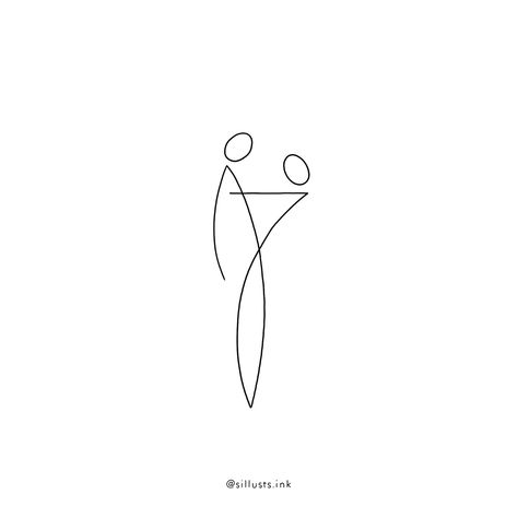 Life Line Tattoo, Continuous Line Tattoo, Line Drawing Tattoos, Tiny Tats, Sisters Tattoo, Tasteful Tattoos, Petite Tattoos, Friendship Tattoos, Minimalist Women