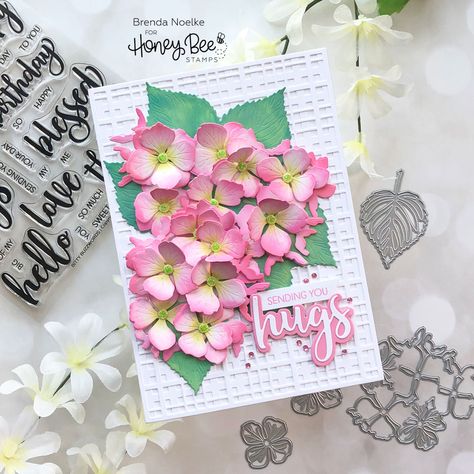 May 2021 – Page 2 – My PaperCut Creations Hydrangea Cards, Honey Bee Flowers, Flower Dies, Sweet Hug, Bee Creative, Narnia Books, Paper Plants, Honey Bee Stamps, Bee Cards