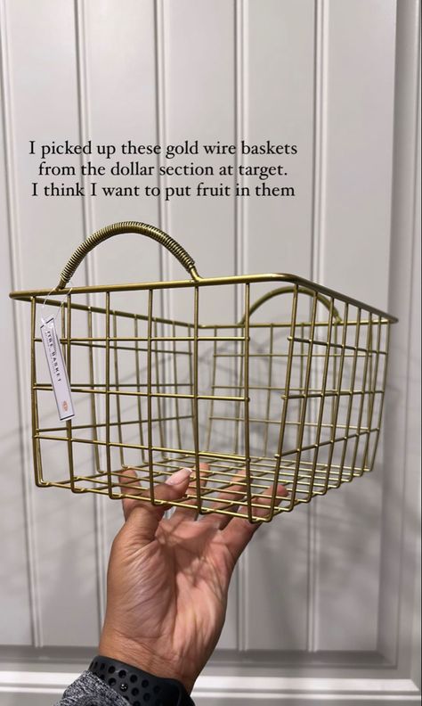 Gold Basket Decor Ideas, Gold Wire Basket Decor Ideas, Gold Basket Decor, Wire Basket Decor Ideas, Wire Basket Decor, Gold Wire Basket, Basket Decor Ideas, Gold Basket, Basket Decor