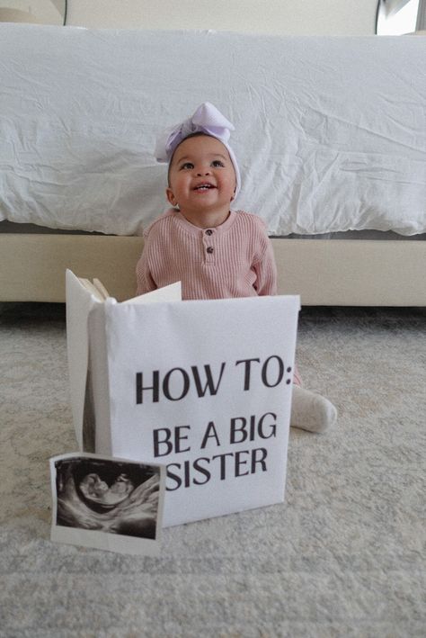 How To Be A Big Sister Announcement, Big Sister Announcement Christmas, Pregnancy Announcement With Big Sister, Only Child Expiring Announcement, Big Sister Announcement Photoshoot, Early Pregnancy Announcement, Sister Pregnancy Photos, 2nd Pregnancy Announcement, Diy Pregnancy Announcement