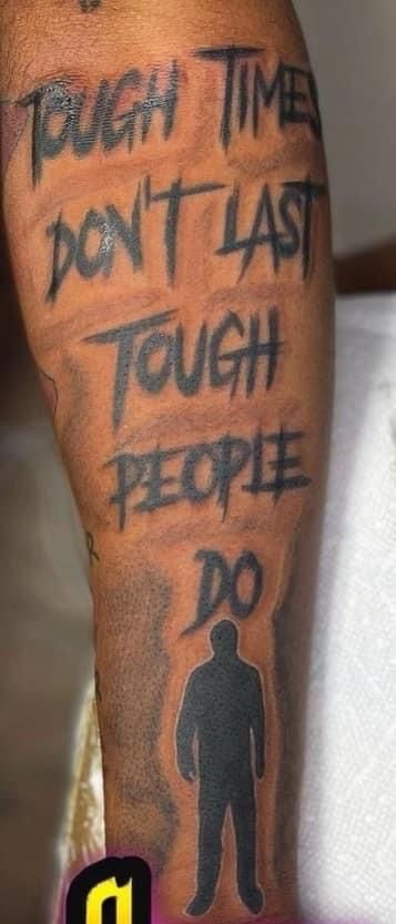 Men Tattoo Writing, Play 4 Keeps Tattoo Men, Tough Times Dont Last Tough People Do Tattoo, Pain Is Temporary Tat, Trust Issues Tattoo Ideas, Mississippi Tattoo For Men, Misunderstood Tattoo Men, Only The Strong Survive Tattoo For Men, Tattoo Designs Men Meaningful Unique