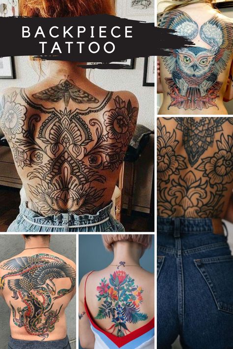 Tips For Getting A Backpiece Tattoo - TattooGlee Backpiece Tattoo For Women, Backpiece Tattoo, Full Back Tattoos, Interesting Ideas, Back Tattoos, First Tattoo, Get A Tattoo, Great Ideas, Back Tattoo