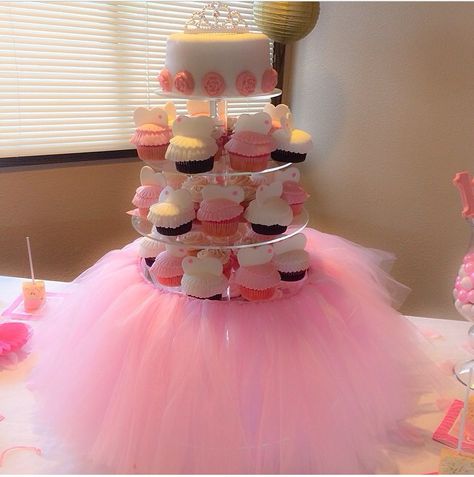 Tutu n cake Cake Themes, Ballerina Theme, Tutu Party, Pretty Party, Princess Birthday Party, Girls Birthday, Princess Birthday, Baby Photoshoot, Shower Cakes