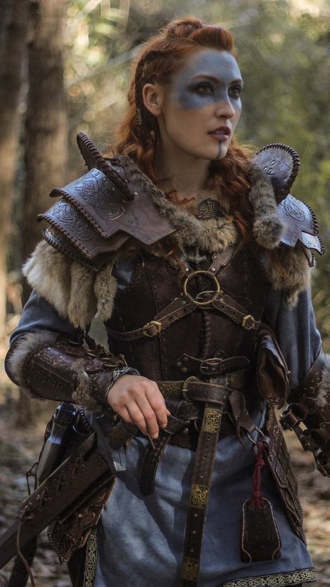 Viking Aesthetic, Costume Viking, Viking Cosplay, Viking Armor, Fair Outfits, Viking Costume, Fantasy Style, Arte Punk, Larp Costume