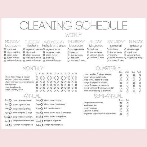 🌟 Elevate Your Cleaning Game with Our Ultimate Cleaning 1 page Checklist! 🌟 Transform your space into a sanctuary with our meticulously curated cleaning checklist - the key to a pristine and organized home! Everything you need for a yearly sparkling clean home in just one page. 🏡✨ 🧹 Why Choose Our Cleaning Checklist? 🧹 ✅ **Efficiency Unleashed** Streamline your cleaning routine with ...#for #Schedule #Cleaning #a #a #Home #Motivation #Inspo #Guide #Ultimate #The #Creating #Home #to #Tidy Editable Cleaning Schedule, Cleaning Checklist Printable, Checklist Printable, Weekly Cleaning Schedule, Organized Home, How To Clean Mirrors, House Cleaning Checklist, Cleaning Guide, Self Care Bullet Journal