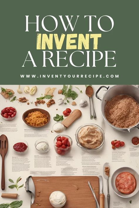 How to invent a recipe? You can use the word create, make, put together, or even prepare. But I like to use the work invent. It sounds more scientific, more technical, which to me is comfortable. how to write a recipe | how to write a recipe for kids | how to create a recipe | how to create a recipe template Writing A Cookbook, How To Write A Cookbook, How To Make A Cookbook, How To Write A Recipe, Culinary Knowledge, Cooking Journal, Making A Cookbook, Create A Cookbook, Recipe Book Design