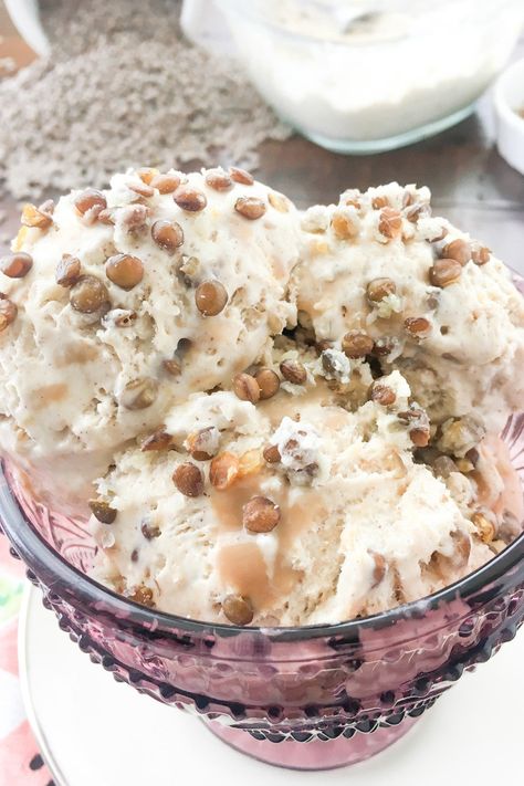 Lentil Praline Ice Cream – Palouse Brand Homemade Ice Cream Ingredients, Best Lentil Recipes, Praline Ice Cream, Lentils Benefits, Lentils Recipe, Ice Cream Ingredients, Homemade Ice Cream Recipes, Food Carving, Lentil Recipes