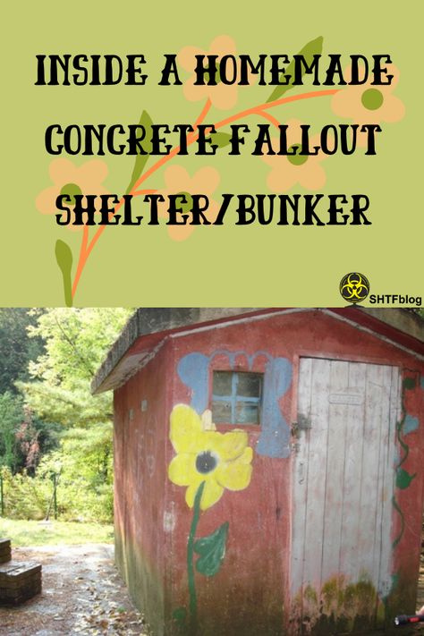 Read our blog post about a homemade concrete fallout shelter/bunker on shtfblog.com #shelter #bunker #fallout #survival #doomsday #doomsdayprepper #prep #prepper Diy Storm Shelter Cheap, Nuclear Bunker Survival Shelter, Fallout Shelter Bunker, Storm Shelter Ideas, Diy Bunker, Fall Out Shelter, Doomsday Bunker, Underground Shelter, Doomsday Prepper