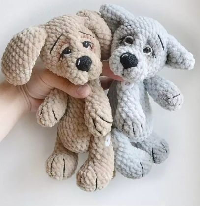 Crochet Dog Patterns, Crochet Animal Amigurumi, Pola Amigurumi, Crochet Animals Free Patterns, Crochet Teddy Bear, Crochet Amigurumi Free, Crochet Teddy, Crochet Bear, Crochet Dog