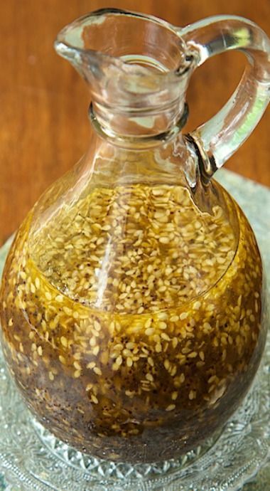 Sauce For Grilled Chicken, Sesame Salad Dressing, Resep Salad, Chicken Shrimp, Salad Dressing Recipes Homemade, Homemade Salads, Dressing Recipes, Homemade Salad Dressing, Salad Dressing Recipes