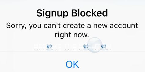 Fix: Instagram – Signup Blocked Error Message, The Message, New Instagram, Mobile Device, Instagram Accounts, Instagram Account, Sign Up, Iphone, Instagram