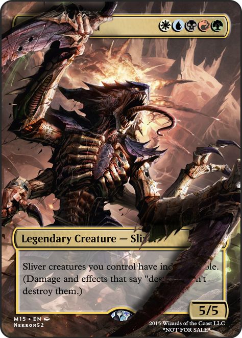 Sliver Hive Lord If you have any suggestions for a card you would like to see let me know. Sliver Mtg Art, Undead King, Mtg Custom Cards, Mtg Dragon, Mtg Black, Magic Card Game, Mtg Proxy Cards, Mtg Decks, Mtg Proxies